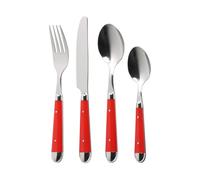 Premier Housewares Brasserie 16pc Red Cutlery Set