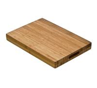 Premier Housewares Butchers Chopping Board with Handles - Bamboo, 4 x 40 x 28 cm