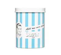 Premier Housewares Candy Stripe Sugar Canister - Blue