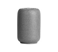 Premier Housewares Canyon Toothbrush Holder-Grey, Height 10 cm x Width 7 cm x Depth 7 cm