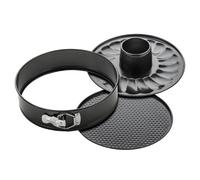Premier Housewares Carbon Steel Cake Pan Set, 3 Pieces