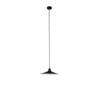 Orsina Black & White Dome Pendant Light, Stylish Ceiling Lighting For Bedroom, Sleek Hanging Lamp With Uk Fittings