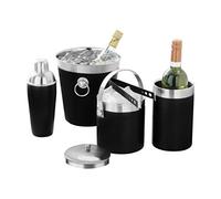 Orsina Black Enamel Champagne Bucket Orsina Black