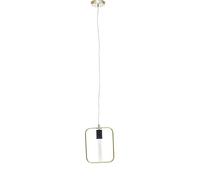 Premier Housewares Chandelier/Ceiling Light Black And Gold Pendant Lights For Ceiling/Hallway/Living Room Tubular Bulb Lighting For Halls/Bedroom 5 x 150 x 20
