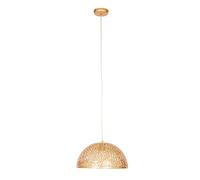 Premier Housewares Chandelier/Ceiling Light Large Gold Pendant Lights For Ceiling/Hallway/Living Room Bell Frame Lighting For Halls/Bedroom 40 x 145 x 40
