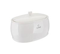 Premier Housewares Charm Bread Crock, White