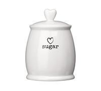 Premier Housewares Charm Sugar Canister, White