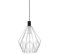 Premier Housewares Chrome Gold Frame Pendant Light Chandelier Style Ceiling Light Geometric Iron Ceiling Fixture Metal Pendant Light For Lounge 30 x 150 x 30 cm