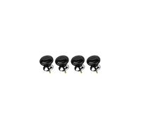 Premier Housewares Classic Design Drawer Knobs - Black, Set of 4