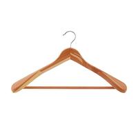 Premier Housewares Clothes Hanger, Cedar Wood, Cedar, Natural, 5 x 44 x 23 cm