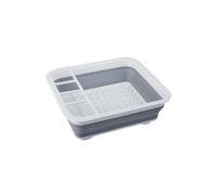 Premier Housewares Collapsible Dish Rack Grey Premier Housewares Grey