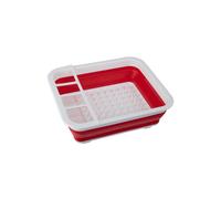 Premier Housewares Collapsible Dish Rack Red Premier Housewares Red