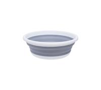 Premier Housewares Collapsible Round Washing Up Bowl Grey Premier Housewares Grey