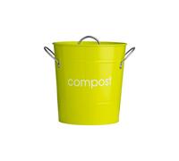 Premier Housewares Compost Bin Lime Green in Light Green Premier Housewares Light Green