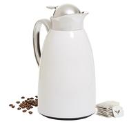 Premier Housewares Contemporary Black Text Milk Modern Elegance Jug Modern Ceramic Pitcher with Embossed Detail Durability In Style Easy To Clean Perfect size 11x15x17