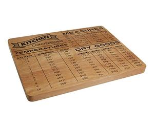 Premier Housewares Conversion Chopping Board, Wood - Natural,27 x 35 x 2 cm