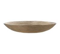 Premier Housewares Decorative Bowl, Metal, Nickel, Large