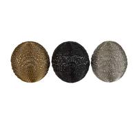 Premier Housewares Decorative Spheres, Metal Multi-Coloured