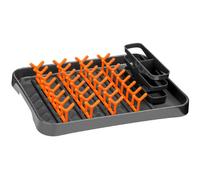 Premier Housewares Dish Drainer - Grey/Orange