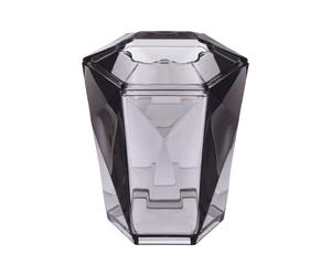 Premier Housewares Dow Grey Acrylic Toothbrush Holder