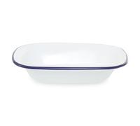 Premier Housewares Durable 24cm Rectangular Pie Dish | Stylish Constructed Lasagne Pie Dish For Oven| Versatile Rectangular Baking Dish For Breakfast | Retro Design Pie Dish