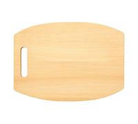 Premier Housewares Durable Curved Rectangular Beech Wood Chopping and Serving Board | Elegant Antibacterial Beechwood Board | Versatile Board For Serving in Your Kitchen