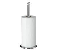 Premier Housewares Chrome Kitchen Roll Holder Free Standing | Paper Towel Holder with Wide Base | Kitchen Towel Holder for Countertop | Decorative Roll Holder Kitchen Accessories