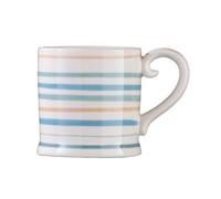 Premier Housewares Earthenware 11 oz Hand Painted Tankard Mug - Coast