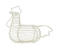 Premier Housewares Egg Holder Cream Egg Storage For Kitchen Duck Shape 33 x 18 x 25