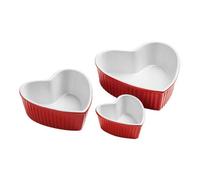 Premier Housewares Set 3 Aperitif Bowl Red
