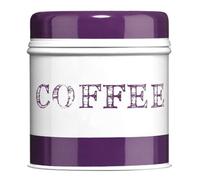 Premier Housewares Essentials By Premier Purple Band Coffee Canister