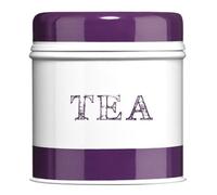 Premier Housewares Essentials By Premier Purple Band Tea Canister