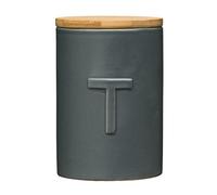 PREMIER Tea Canister Fenwick – Plastic, Dark Grey