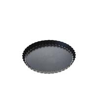 Premier Housewares Fluted Flan Tin, 20 cm, Grey