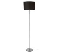 Premier Housewares Forma Black Shade Floor Lamp with EU Plug