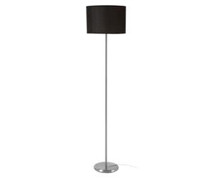 Premier Housewares Forma Black Shade Floor Lamp with EU Plug