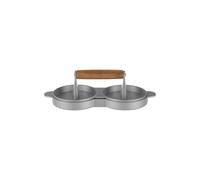 Premier Housewares From Scratch Non Stick Double Hamburger Press in Light Brown Premier Housewares Light Brown