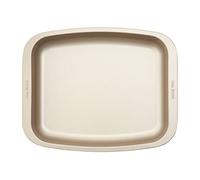 Premier Housewares From Scratch Roasting Pan, Carbon Steel, Champagne, 25.6 x 32 x 3.8 cm