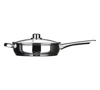Premier Housewares Frying Pan with Glass Lid, 24 cm