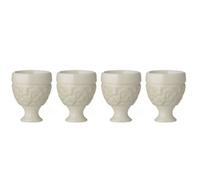 Premier Housewares Georgia Egg Cups - Cream, Set of 4