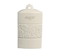 Premier Housewares Georgia Sugar Canister, 20 cm - Cream