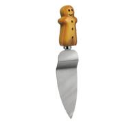 Gingerbread Man Cake Slice Interiors by Premier Silver One Size