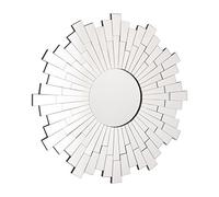 Premier Housewares Glass Flared Circle Wall Mirror