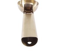 Premier Housewares Gold Finish Ice Cream Scoop/Large Plastic Scoop/Ice Cream Scoop With Trigger/Easy Trigger Ice Cream Scoop