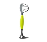 Premier Housewares Grey Lime Green Avocado Tool 4 Tools In One Easy Peeler Slicer Cutter Squashing Avocado Cutter Suitable For Your Kitchen W7 x D3 x H24 cm