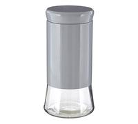 1.5 Litre Grey Stainless Steel Preserving Jams Food Glass Canister Storage Jar
