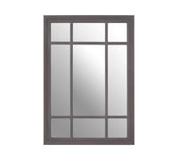 Premier Housewares Hawthorne Rectangular Grey Wall Mirror