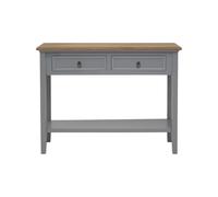 Premier Housewares Henley Antique Grey Console Table