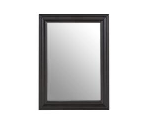 Premier Housewares Henley Black Wooden Framed Wall Mirror