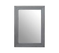 Premier Housewares Henley Grey Wooden Frame Wall Mirror